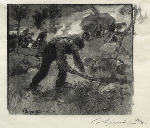 Heather Pullers von Auguste Louis Lepère
