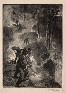 Fern Burners by Auguste Louis Lepère