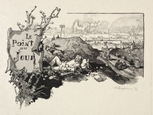 The Break of Day by Auguste Louis Lepère