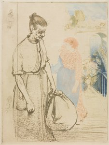 Washerwomen by Auguste Louis Lepère