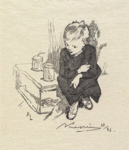Fontainebleau Forest: The Boy with the Slowworm