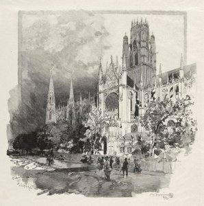Rouen Illustrated: Church of Saint Ouen