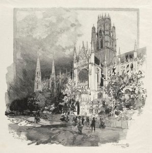 Rouen Illustré: Eglise Saint Ouen, 1896