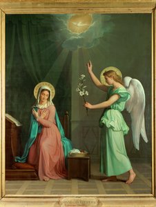 The Annunciation by Auguste Pichon