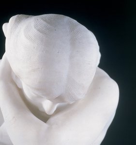 Detail of Eve After Fishing (Modesty), c.1897 (detail) by Auguste Rodin