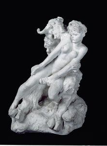 Faun and Nymph by Auguste Rodin