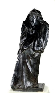 Monument of Honore de Balzac Before last study