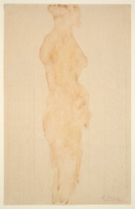 Nude Standing, Side View by Auguste Rodin