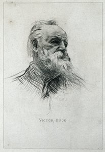 Portrait of Victor Hugo by Auguste Rodin