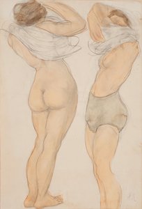 Two Figures by Auguste Rodin
