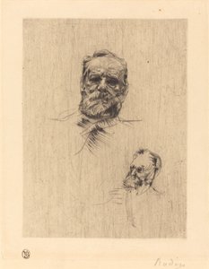 Victor Hugo, De Face by Auguste Rodin