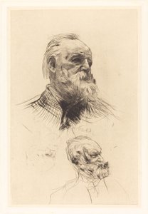 Victor Hugo, Three-Quarter View by Auguste Rodin