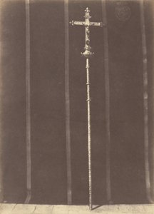 Jerusalem. Silver Cross Given by Louis XIII to the Church of the Holy Sepulchre by Auguste Salzmann