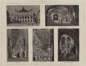 The New Paris Grand Opera House by Auguste Victor Deroy