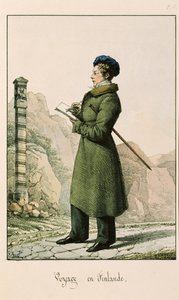 Self-portrait by Auguste de Montferrand