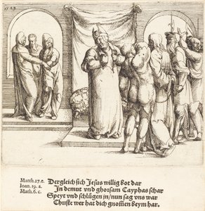 Christ is Mocked, and Caiaphas Rends His Garments