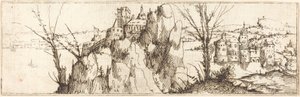 Landscape with a Lake by Augustin Hirschvogel