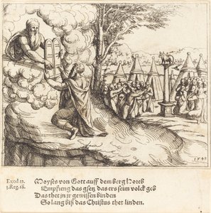 Moses Receiving the Tablets