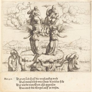 The Transfiguration by Augustin Hirschvogel