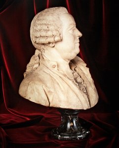 Portrait thought to be Louis-Pierre-Sebastien, Marshall de Sainscy by Augustin Pajou