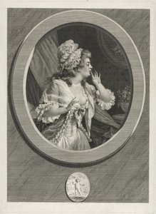 At Least Be Discreet and You May Count on Me pair by Augustin de Saint Aubin