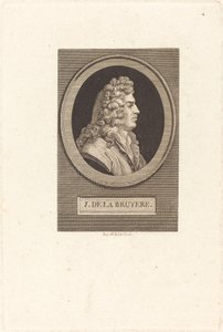Jean de La Bruyere by Augustin de Saint Aubin