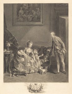 The Duke of Chartres, His Wife and Children