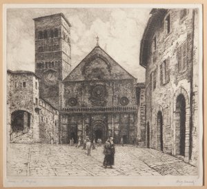 Assisi, S. Rufinus by Augusto Baracchi