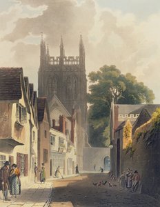 Magpie Lane, Oxford, illustration from the 