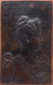 Mary Gertrude Mead (later Mary Gertrude Abbey) by Augustus Saint Gaudens