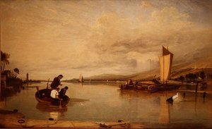 Dead Calm: Boats off Cowes Castle