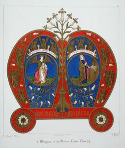 Monogram of our Blessed Lady