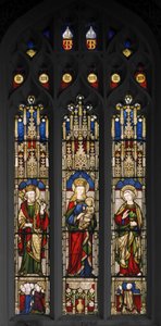 Edward the Confessor, Virgin and Child, and St. John the Evangelist