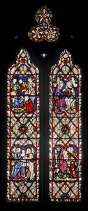 Lady Chapel Window with Scenes from the Life of the Virgin