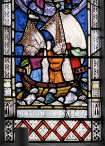 Virgin and Christ with Scenes from Her Life (detail) by Augustus Welby Northmore Pugin