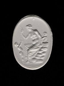 Impression of a Ringstone Depicting Aphrodite, c.100-70 BC by Aulos Aulos