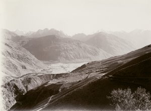 Pamir River Junction with Hindu Kush Beyond