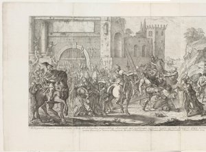 Carrying of the Cross by Aureliano Milani