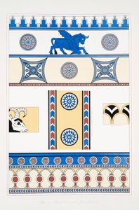Painted Ornaments from Nimroud [Calah] by Austen Henry Layard