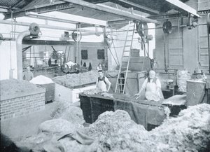 Interior of a Hat Mill, Victoria, from 