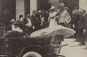 Archduke Franz Ferdinand and Archduchess Sophie of Austria in Sarajevo shortly before their assassination