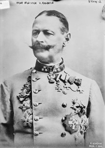 War Minister V. Krobatin