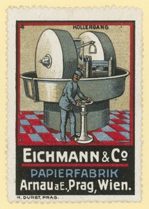 Eichmann & Co paper manufacturers, Arnau am Elbe, Prague, Vienna by Austrian School