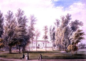 View of a Country House in a Park, c.1815