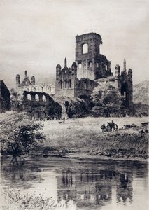 Kirkstall Abbey from the South-East