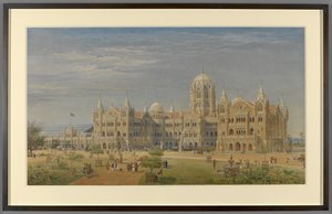 The Great Indian Peninsula Railway Terminus and Administrative Offices, Bombay, Later called the Victoria Railway Terminus
