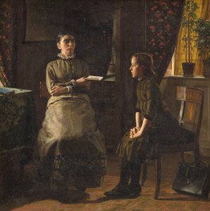Teacher and Student by Axel Helsted