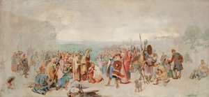 The Baptism of Olof Skötkonung in Husaby by Sigfrid of Sweden