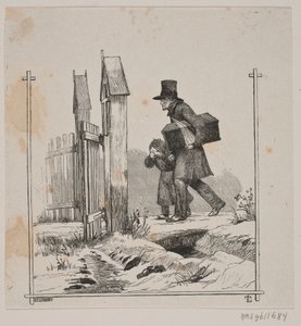 A Funeral by Axel Theodor Kittendorff