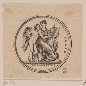 Medal Depicting Erato